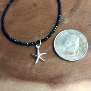 Dainty crystal necklace